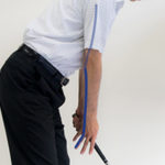 ゴルフスイングは右手の薬指から脇のラインで畳めば超簡単