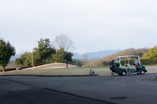レイクウッドゴルフクラブ富岡コースの練習グリーンの画像